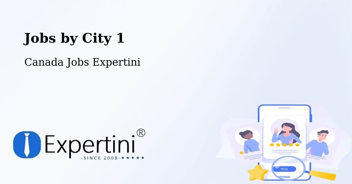 City Jobs in Canada - Expertini